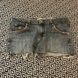 Wrangler skirt vintage low rise